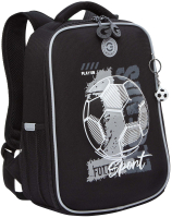 Школьный рюкзак Grizzly RAw-497-9 (черный) - 