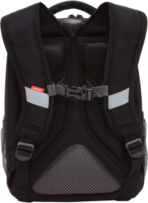 Школьный рюкзак Grizzly RAw-497-9 (черный)
