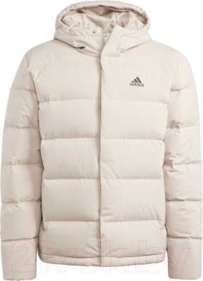 Пуховик Adidas Helionic WH / HY3934 (2XL, бежевый)