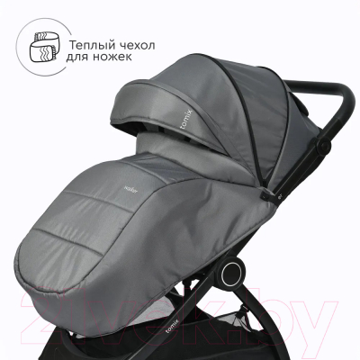 Детская универсальная коляска Tomix Walker 2 в 1 / BD101B (Grey)