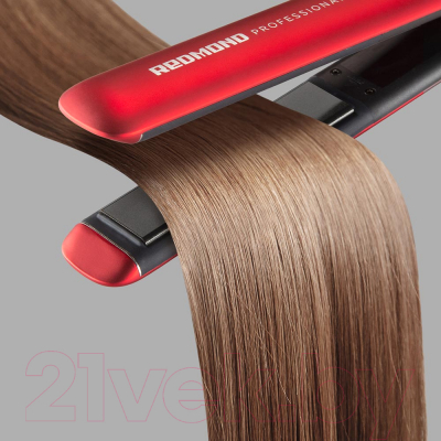 Выпрямитель для волос Redmond HS1714 (красный)