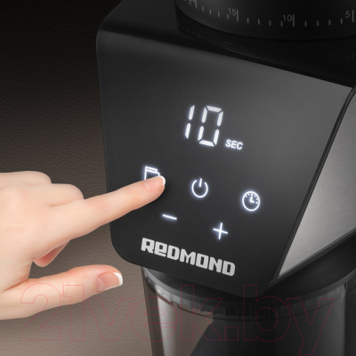 Кофемолка Redmond CG800 (черный/металлик)