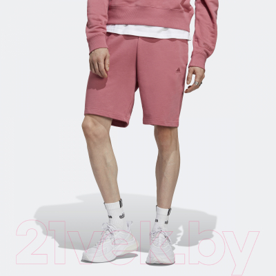 Шорты Adidas All SZN French Terry / IC9757 (L, розовый)