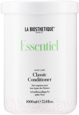 Кондиционер для волос La Biosthetique HairCare Essentiel Для блеска и выравнивания структуры (1л)