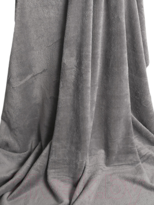 Плед Loon Велсофт 180x200 / П.С-180-2 (светло-серый)