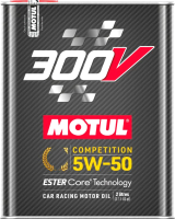Моторное масло Motul 300V Competition 5W50 / 110817 (2л) - 