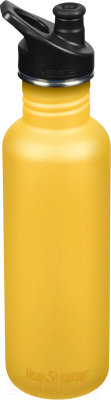 Бутылка для воды Klean Kanteen Classic Sport Old Gold 1010122 (800мл)