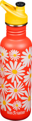 Бутылка для воды Klean Kanteen Classic Sport Daisy 1010126 (800мл)