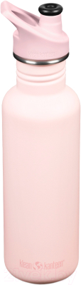 Бутылка для воды Klean Kanteen Classic Sport Heavenly Pink 1010592 (800мл)