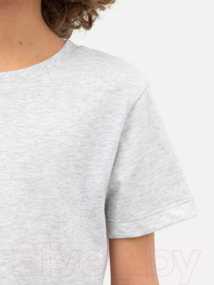 Комплект футболок детских Mark Formelle 113379-2 (р.152-76, серый меланж 4306-А)