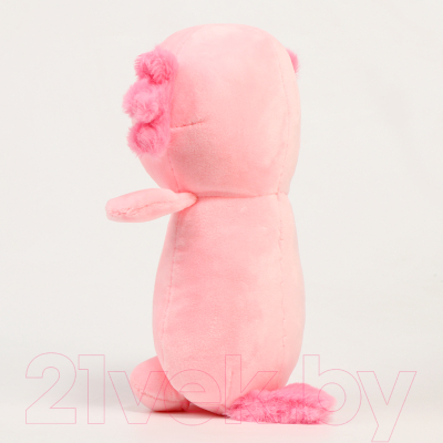 Мягкая игрушка Sima-Land Аксолотль / 9939220 (розовый)