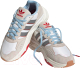 Кроссовки Adidas Retropy F100 / HP6384 (р.9.5, серый/красный/голубой) - 