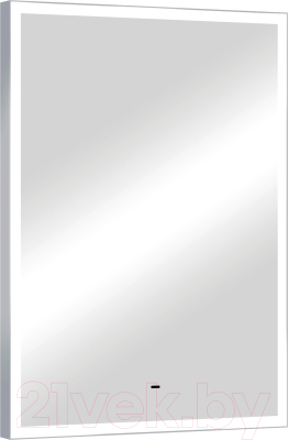 Зеркало Континент Frame Silver Led 70x80 (с бесконтактным сенсором)