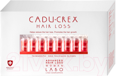 Ампулы для волос Cadu-Crex Advanced Для женщин (40x3.5мл)