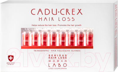 Ампулы для волос Cadu-Crex Serious Для женщин (40x3.5мл)