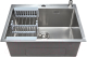Мойка кухонная STELLAR Decor S6550S-D (сатин) - 