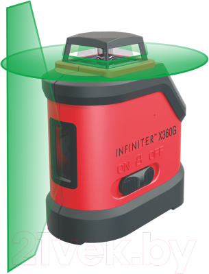 Лазерный нивелир Infiniter X360 G / 1-004-002