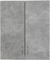 Шкаф навесной для кухни Компас-мебель КС-001-10Д1 800мм с сушкой (белый/бетон) - 