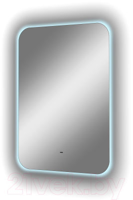 Зеркало Континент Burzhe Led 50x70 (с бесконтактным сенсором и теплой/холодной подсветкой)