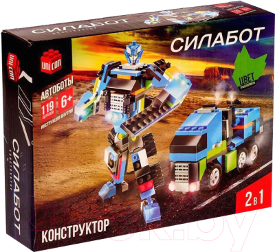 Изображение товара Конструктор Unicon Стриткар 1359C / 9279792 (синий)