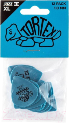 Изображение товара Набор медиаторов Dunlop Manufacturing 498P1.0 Tortex Jazz III XL