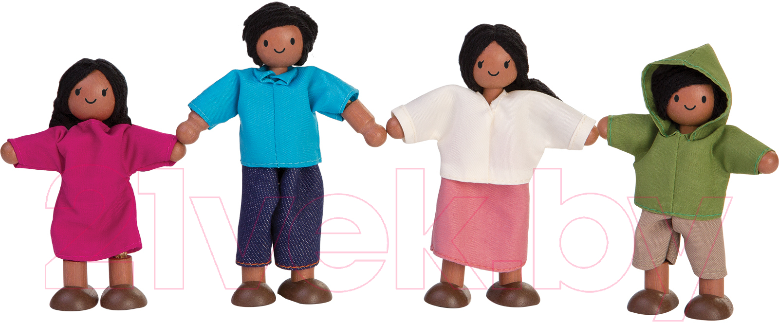Набор кукол Plan Toys Кукольная семья / 1345