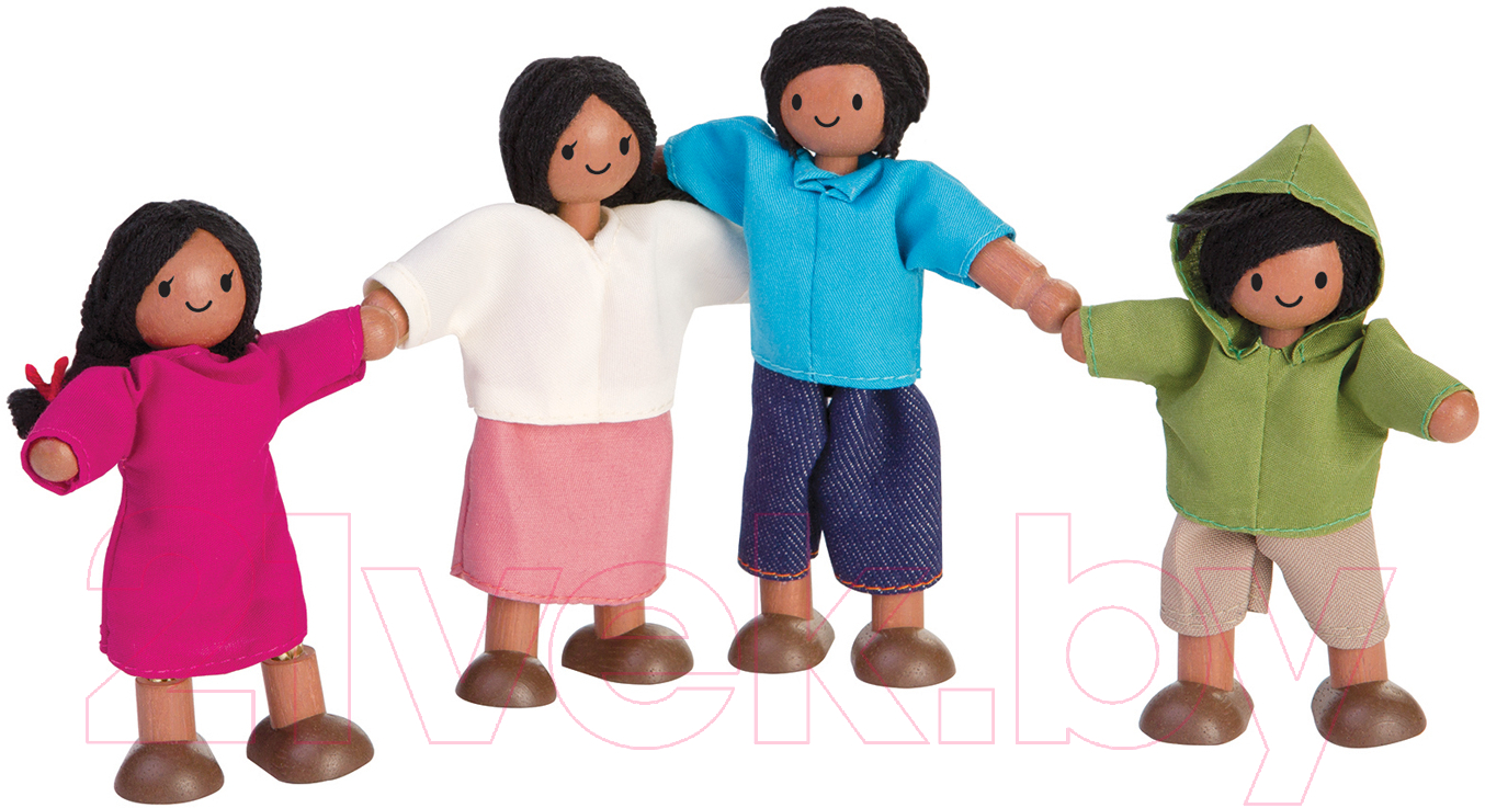 Набор кукол Plan Toys Кукольная семья / 1345
