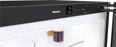 Холодильник с морозильником Miele KFN 4795 CD Black Board / 38479537EU1