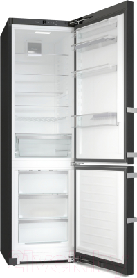 Холодильник с морозильником Miele KFN 4795 CD Black Steel / 38479533EU1