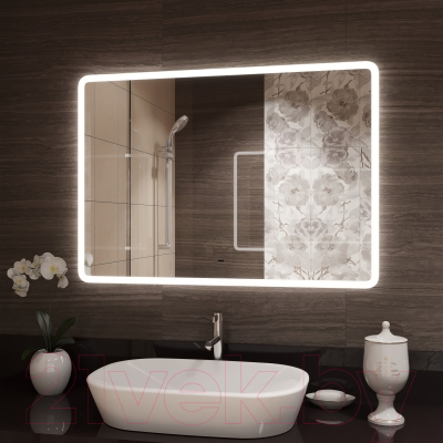 Купить Зеркало Континент Demure Led 100x80 в Молодечно