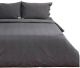 Комплект постельного белья Этель Denim Евро / 10245437 (темно-серый) - 