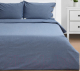 Комплект постельного белья Этель Denim Евро / 10245419 (синий) - 