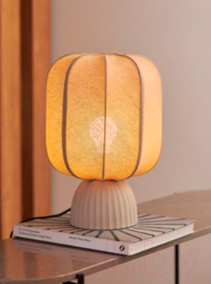 Прикроватная лампа Bergenson Bjorn Texture Rib / BB0000573 (бежевый)