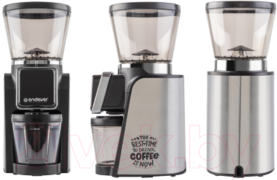 Кофемолка Endever Costa-1063 (стальной/черный)