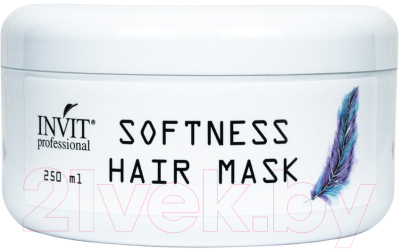 Маска для волос Invit Softness Успокаивающая для чувствительной кожи головы и волос (250мл)