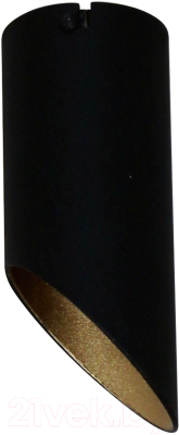 Потолочный светильник Элетех Соната 111 НПБ 01-25-101 G9 / 1005405287 (черный/золото)