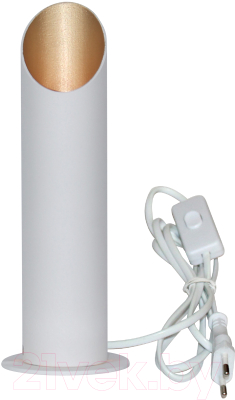 Прикроватная лампа Элетех Соната 250 ННБ 63-60-009 / 1005405286 (белый/золото)