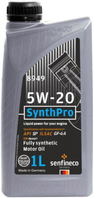 Моторное масло Senfineco SynthPro 5W20 SP GF-6 / 8949 (1л)