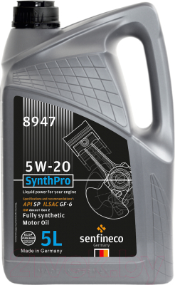 Моторное масло Senfineco SynthPro 5W20 SP GF-6 / 8947 (5л)
