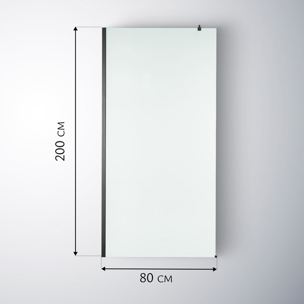 Купить Душевая стенка Saniteco Walk-In SN-W8MB80 в Витебске