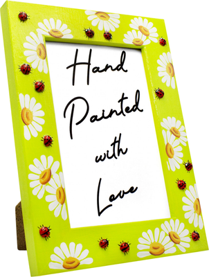 

Рамка, С ромашками и божьими коровками / fr006