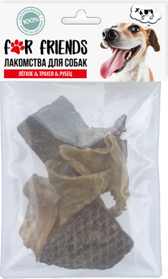 Лакомство для собак For Friends Легкое & Трахея & Рубец / TUZ914 (50г) - 