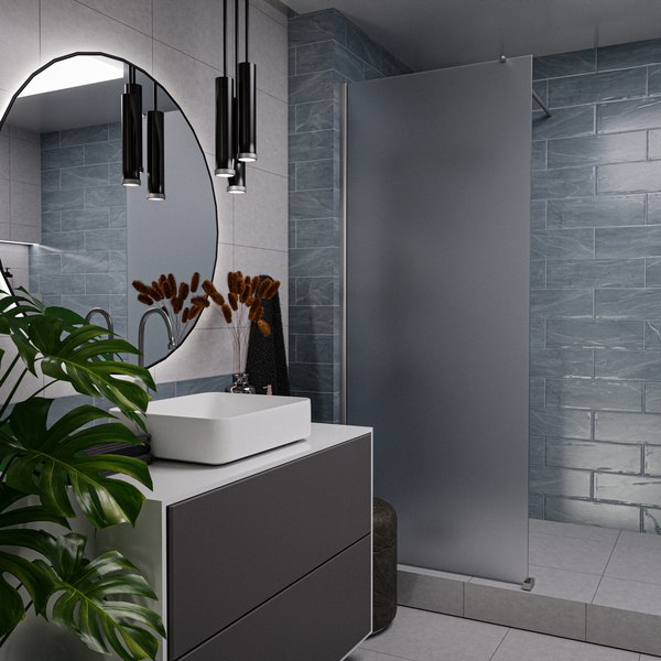 Купить Душевая стенка Saniteco Walk-In SN-W8MC100 в Борисове