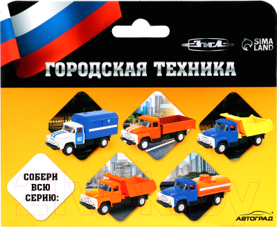 Самосвал игрушечный Автоград ЗИЛ 6517-B / 9610366