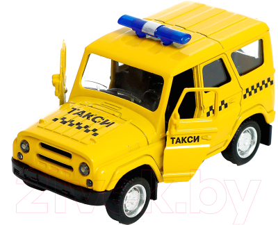 Масштабная модель автомобиля Автоград УАЗ Hunter Такси 5868-A / 9351061