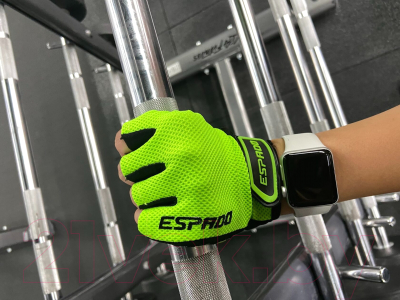 Перчатки для фитнеса Espado ESD004 (XS, зеленый)