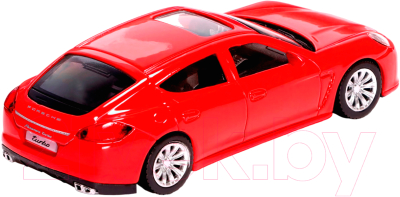 Масштабная модель автомобиля Автоград Porsche Panamera Turbo / 7335836 (красный)