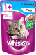 Влажный корм для кошек Whiskas Рагу с лососем (85г) - 