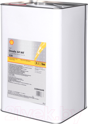 

Индустриальное масло Shell, Omala S4 WE 220