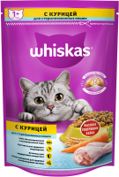 

Сухой корм для кошек, Для стерилизованных кошек с курицей и вкусными подушечками